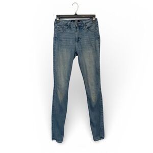 Hollister High Rise Light Blue Skinny Jeans 24 Long